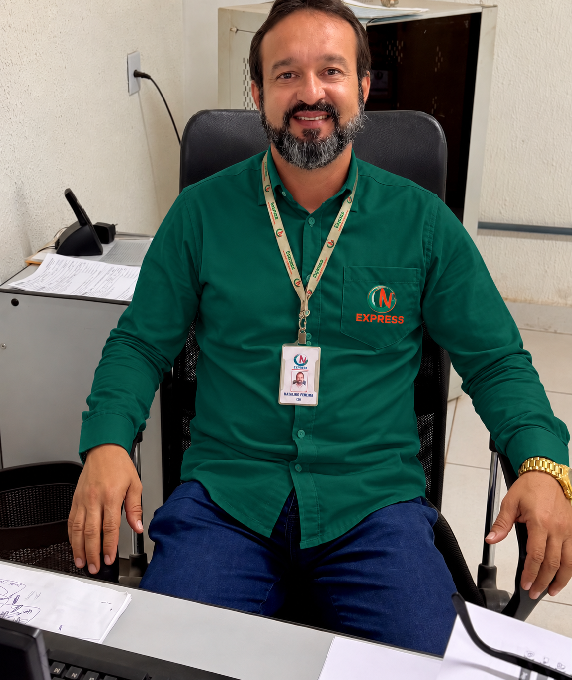 Natalino Parreira Cordeiro, fundador da N EXPRESS